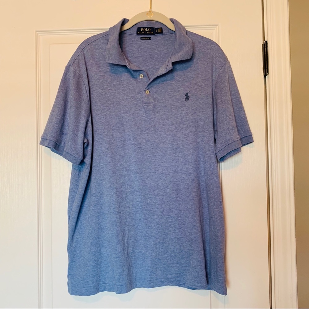 Blue Large Polo